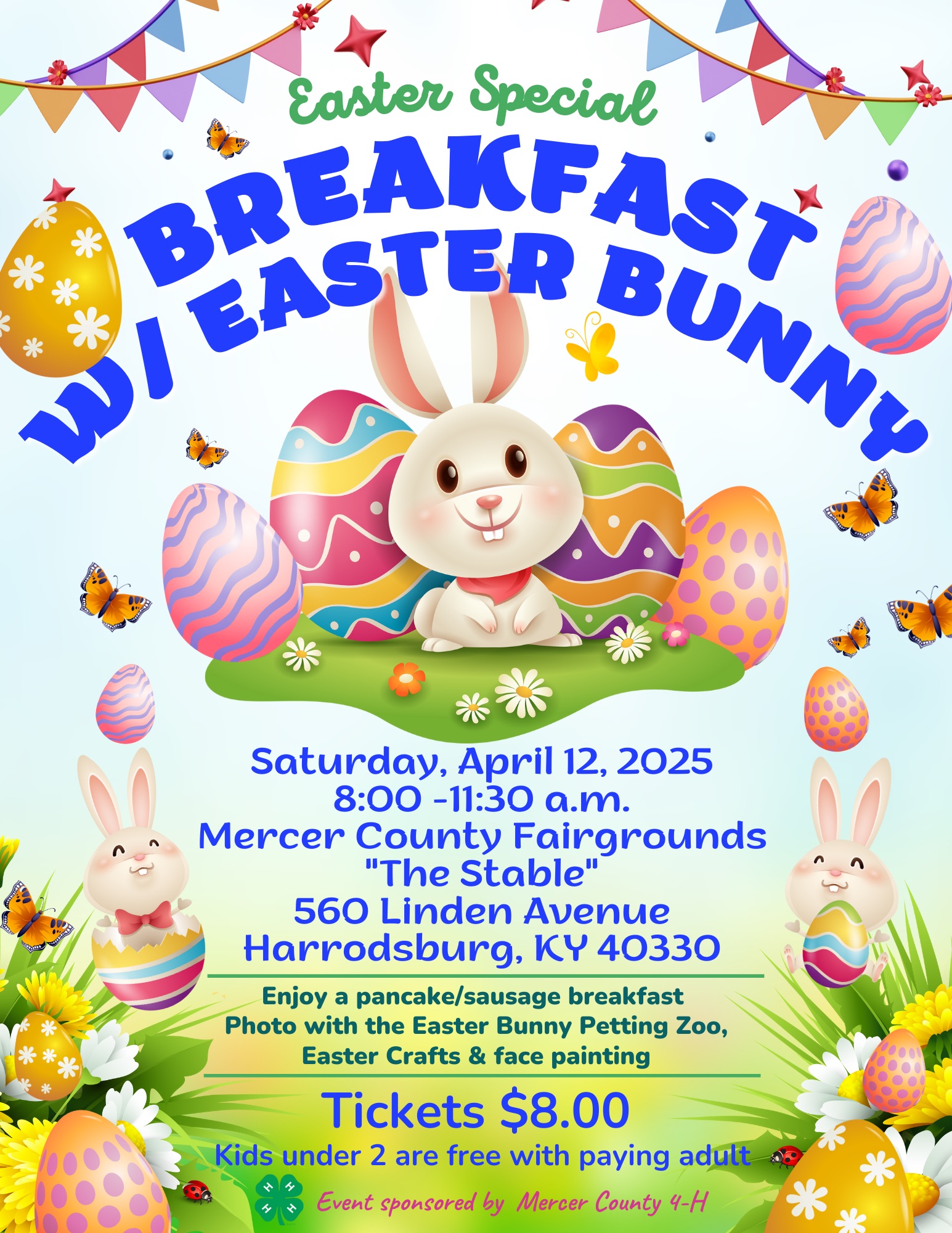 Breakfast with the Easter Bunny