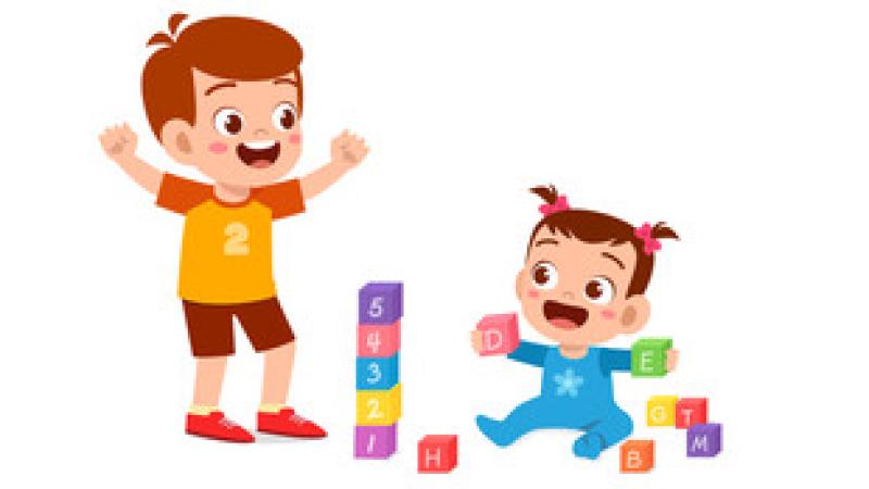 children playing